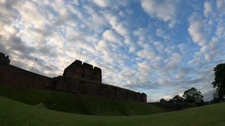 Timelapse at Carlisle castle