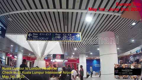 May 1st, 2023 Kuala Lumpur International Airport (KLIA) Terminal A to Terminal C