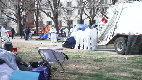 Homeless evicted from Washington, D.C. park encampment