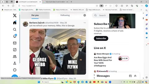 Grifter Gen Flynn Denies Knowing George Webb = Despite Photo Together