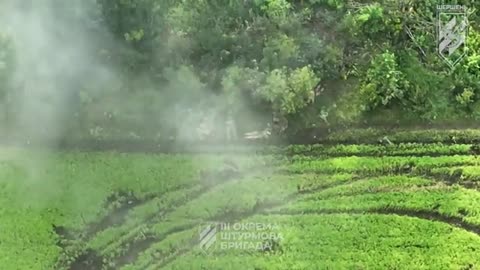 The 3rd separate assault brigade targets Russian infantry near Bakhmut.