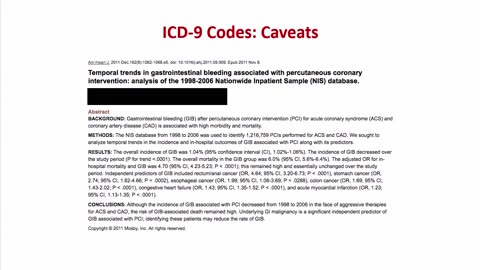 Module 2 Video 3- ICD-9 CM codes