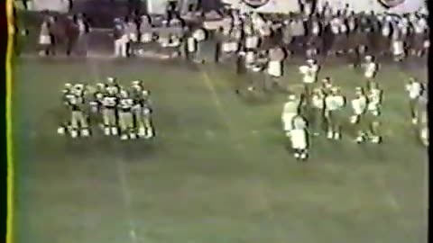 1967 Bluebonnet Bowl Miami vs Colorado 2nd Half