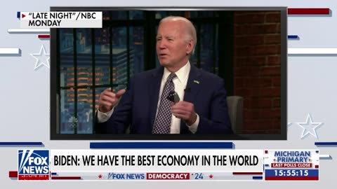 Biden: US has 'the best economy in the world'