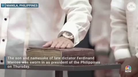 Ferdinand Marcos Jr. Sworn In As Philippines New President