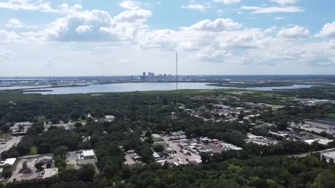 Riverview Florida - DJI QuickShot 395ft around a 600ft tower