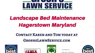 Landscape Bed Maintenance Hagerstown Maryland