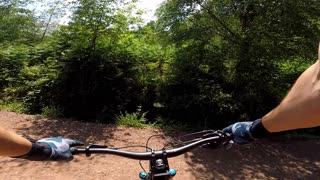 *1080 @ 60 fps upscaled to 4K @ 30 fps TEST* Forest of Dean - Launchpad - New Gopro - 15 06 23