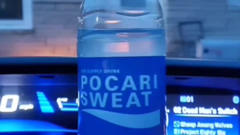 Pocari Sweat Blue Theme