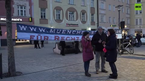 German Demonstrators Call for Peace Talks on Ukraine Conflict