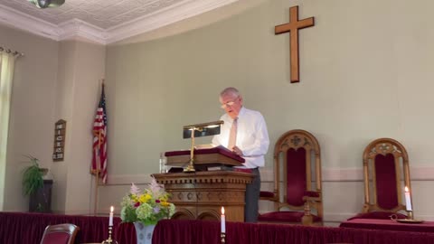 Pastor Jay D. Hobson: Sunday Sermon, Cushman Union Church 6/16/2024