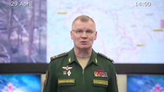 Russian Defence Ministry Report On The Progress Of The Special Military Operation