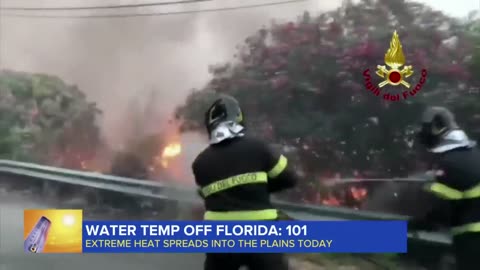 Florida ocean temperature hits triple digits