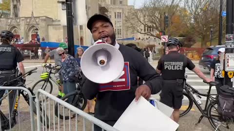 Joe Allen at the Obama/ Fetterman Rally: One black man managed to steal the show