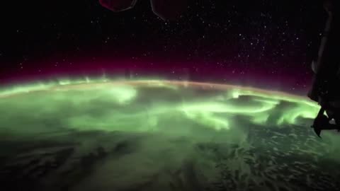 WATCH _ Time lapse of the Aurora Borealis from the International Space Station