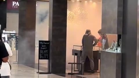 Stealing in daylight in mall