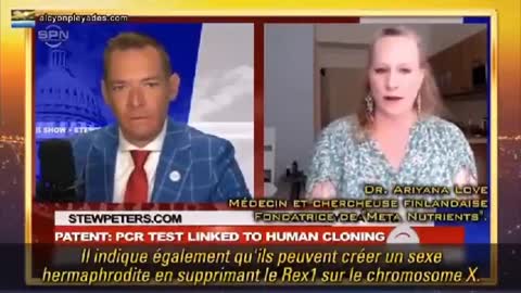 Dr. Love Reports PCR Swab Test Used for Human Cloning Stew Peters Interview