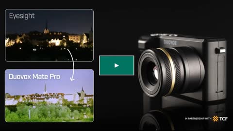 Duovox Mate Pro: Capture and See the Night As If It Were Day