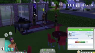 The Musicians i hire trash-Called it a early night The sims 4