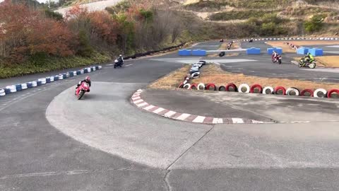 Corrida de moto