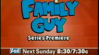 1999 - Promo for Series Premiere of 'Family Guy'