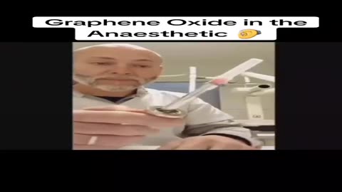 La Quinta Columna： Dental Anesthetics Spiked With Graphene Oxide!