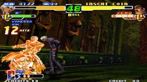 Tips vs Bosses K' vs Zero KOF 2000