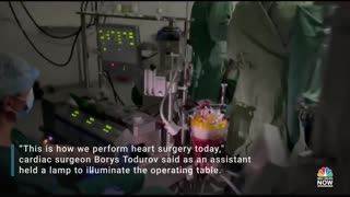 Surgeons Continue Heart Operation In Kyiv After Russian Missile Strike Cuts Power