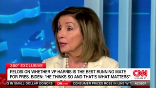 Why can't Nancy Pelosi say anything nice about VP Kamala Harris?