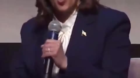 Why does Kamala talks like a 4 Year old Baby ?