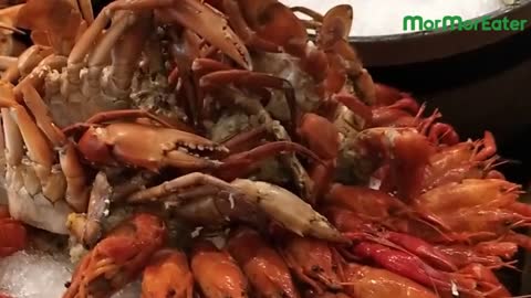 Malaysia | Top 10 Buffet dinner | Kuala Lumpur Hilton. Check out the amazing seafood selection. 🤩