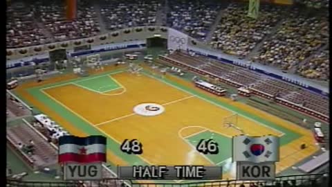 1988 Seoul Olympics - Korea Vs. Yugoslavia