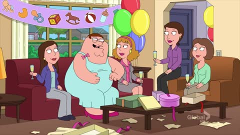 Family Guy - Peter At His Baby Shower