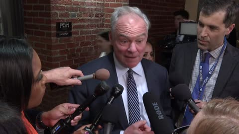 Sen. Kaine addresses his amendment to debt limit bill removing the approval of a gas pipeline