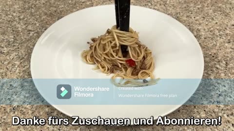 Dies ist ein so leckeres Spaghetti Rezept, dass Sie es lieben werden. Unglaublich gesunde Pasta