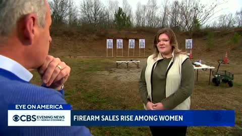 More women buying guns to defend themselves