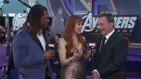 Avengers Endgame Executive Producer Louis D'Esposito LIVE at the Red Carpet Premiere