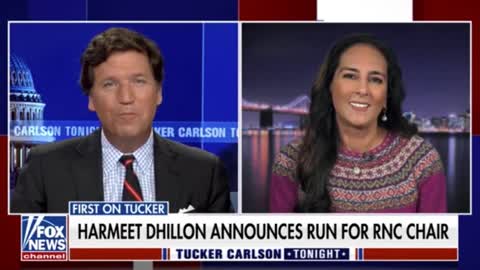 Harmeet Dhillon Shares Why She's Challenging Ronna McDaniel For The RNC Chair With Tucker Carlson