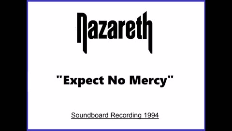 Nazareth - Expect No Mercy (Live in Cumbernauld, Scotland 1994) Unplugged
