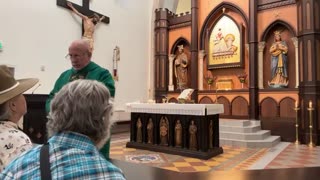 4th Sunday Ord Time! Adoration before Mass; homily on eternal focus! Our Lady of Solitude Chapel