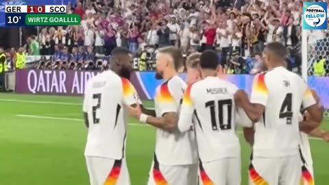 Germany vs Scotland (5-1) HIGHLIGHTS EURO 2024: Wirtz, Musiala, Havertz, Füllkrug & Can GOALS