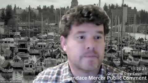 Candace Mercer Public Comment to Olympia City Council