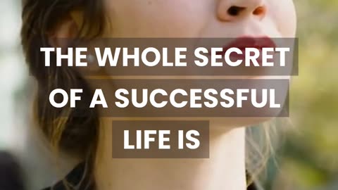 Secret Of A Successful