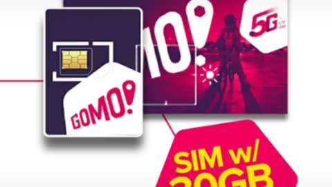 GOMO Sim 30 GB DATA with no EXPIRY DATA