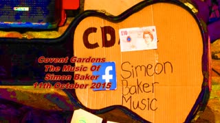 Simon Baker Music Busking in London. 10th May 2015