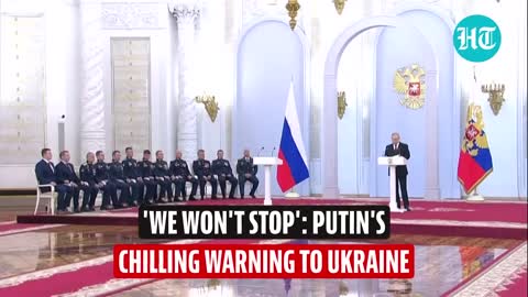 'Won't spare you' Putin's chilling message to Ukraine; Vows more strikes on energy sites