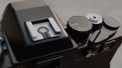 Viewfinder of 50 year old 35mm Film camera