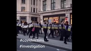 London protests vaccine injuries