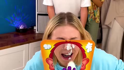 PIE FACE CHALLENGE WITH 5-MINUTE CRAFTS #shorts