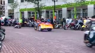 Motorcycles on Meridian